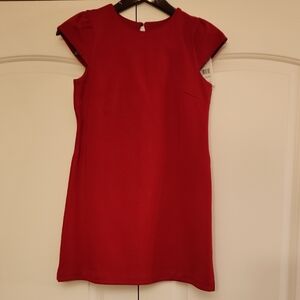 Vineyard Vines Red Velvet Dress for Girls